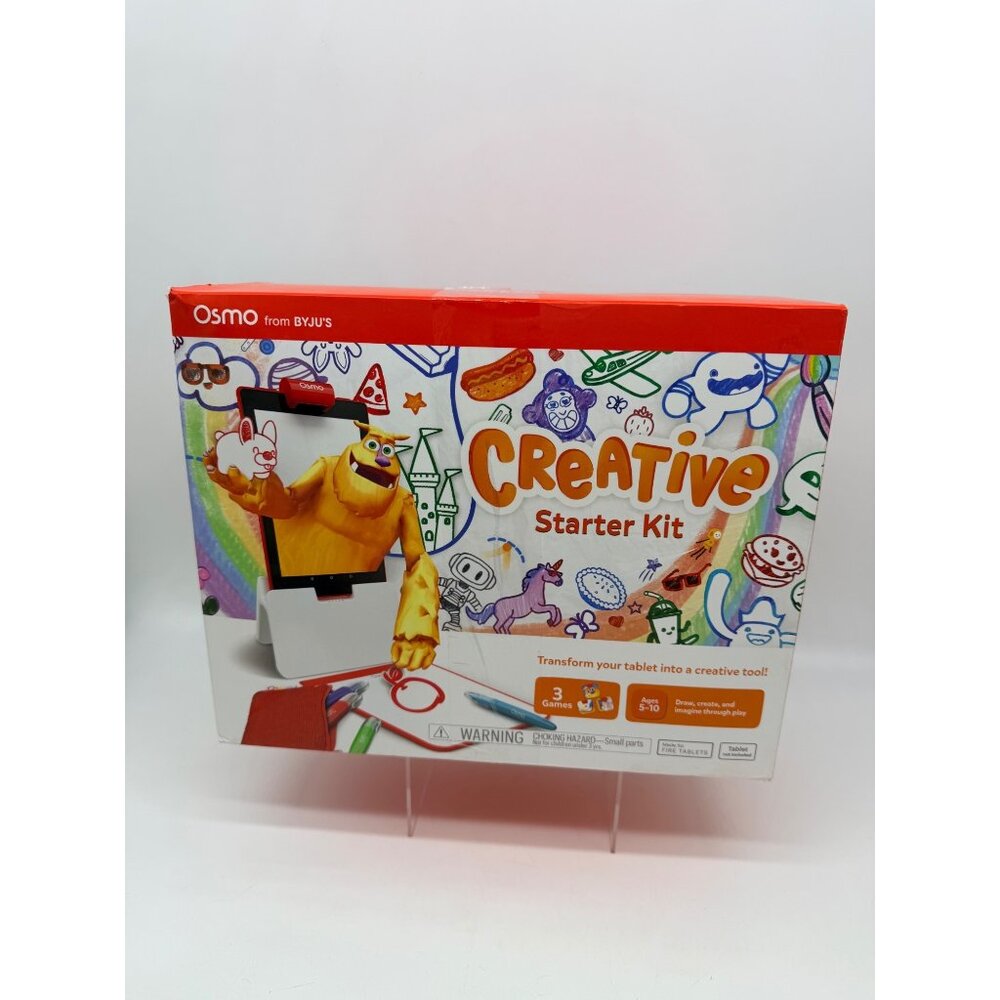 Osmo Creative Starter Kit For Fire Tablets Ages 5-10 Educational Game Set NIB